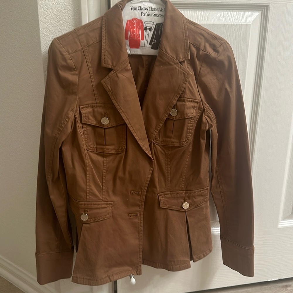 New without tags WHBM brown jacket/blazer